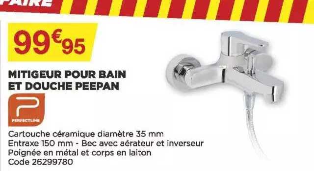 Mitigeur Pour Bain Et Douche Peepan