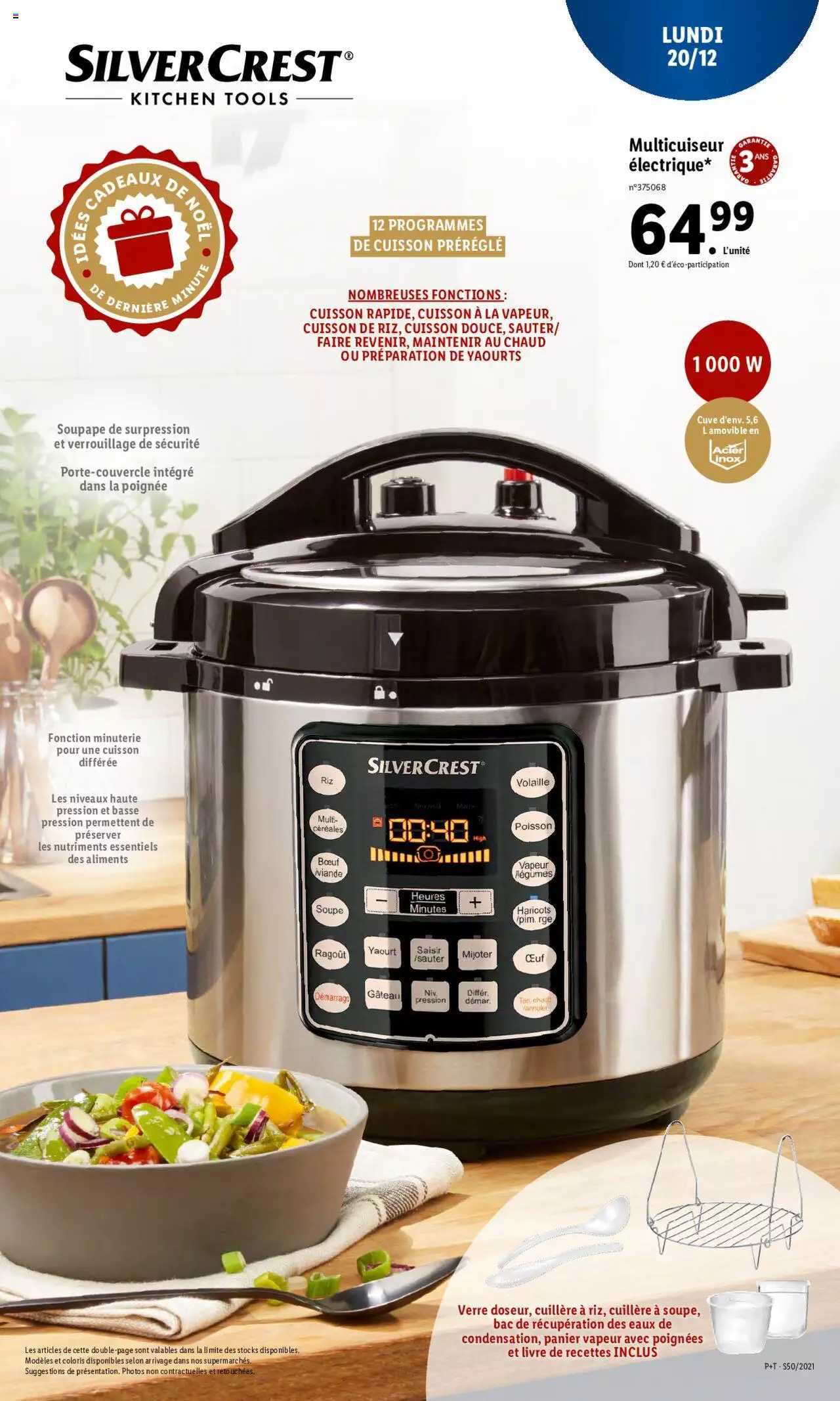 Multi Cuiseur électrique SilverCrest