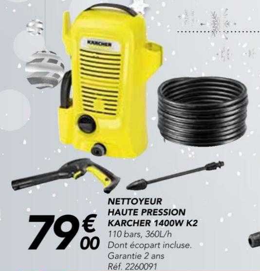 Nettoyeur Haute Pression Kärcher 1400w K2