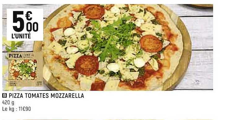 Pizza Tomates Mozzarella