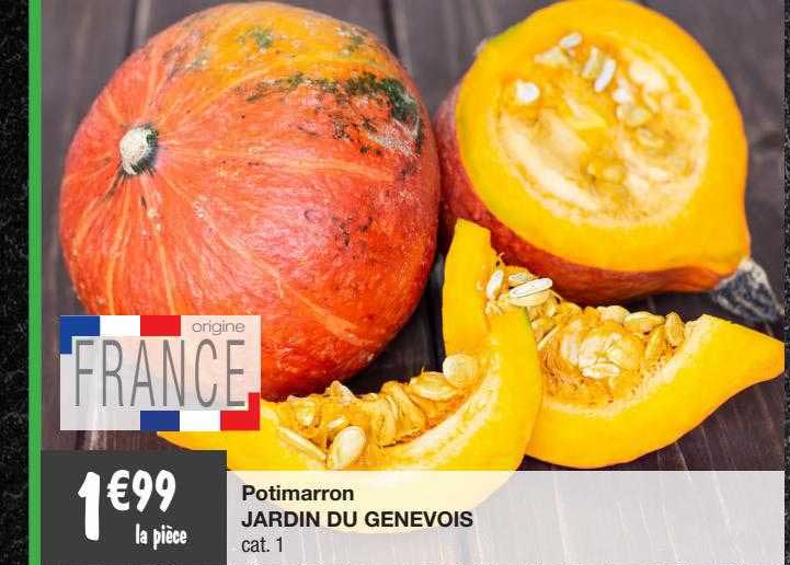 potimarron jardin du genevois