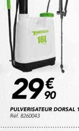 Pulvérisateur Dorsal