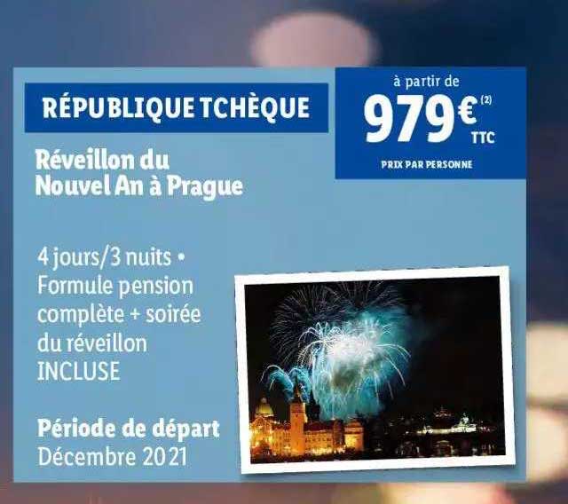 réveillon du nouvel an à prague