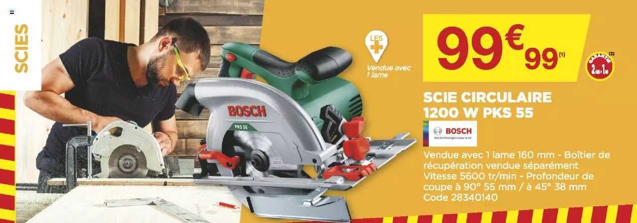 Scie Circulaire 1200 W Pks 55 Bosch