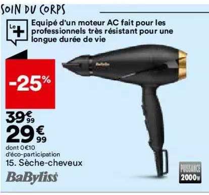sèche-cheveux babyliss