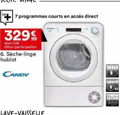 sèche-linge candy