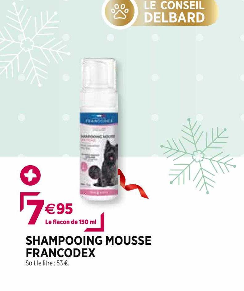 Shampooing Mousse Francodex