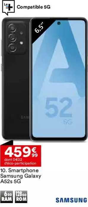Smartphone Samsung Galaxy A52s 5g