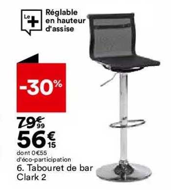 tabouret de bar clark 2