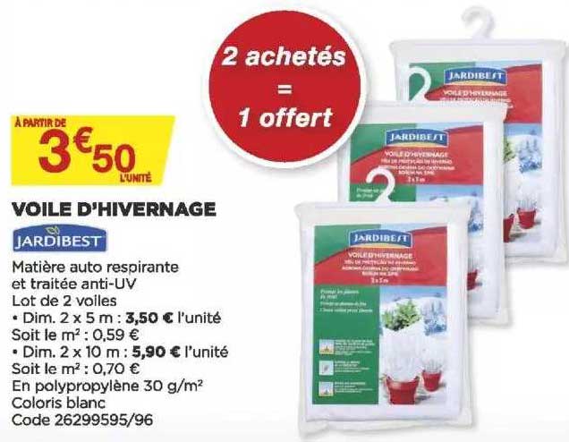 voile d'hivernage jardibest