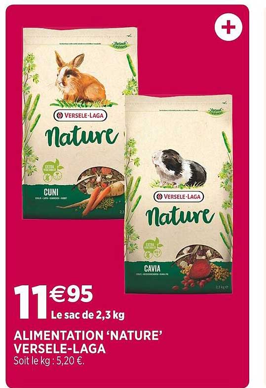 Alimentation 'nature' Versele-laga