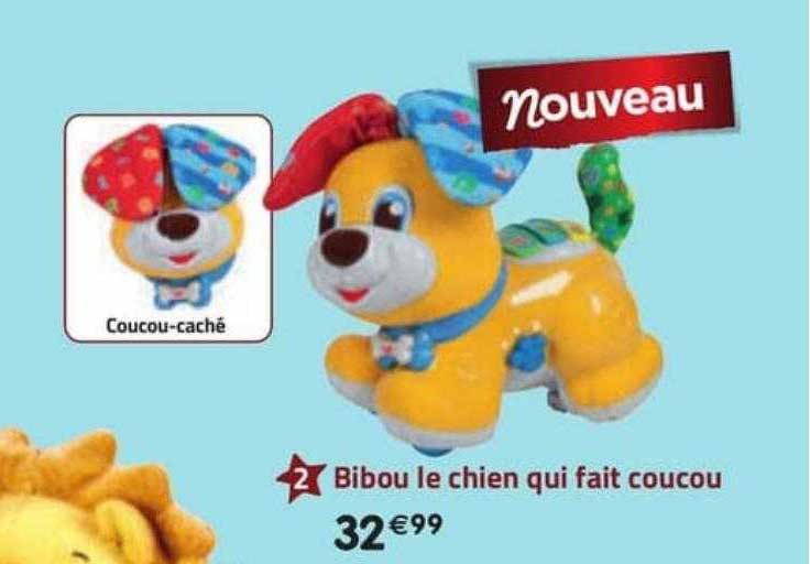 bibou le chien qui fait coucou