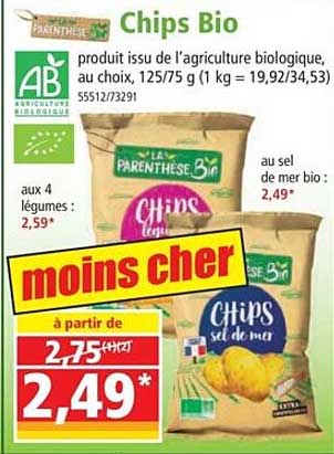 chips bio la parenthèse