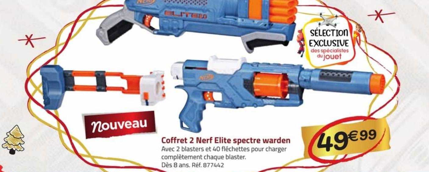 coffret 2 nerf elite spectre warden