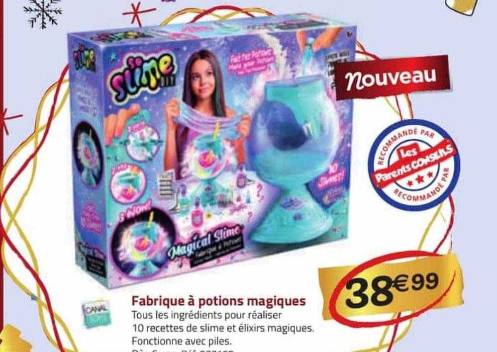 fabrique à potions magiques