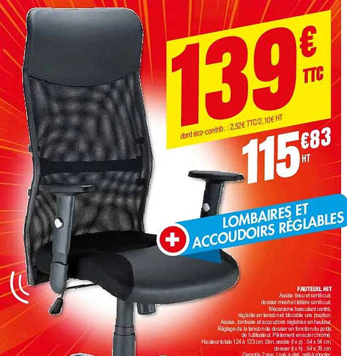 fauteuil hit