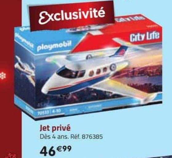 jet privé playmobil