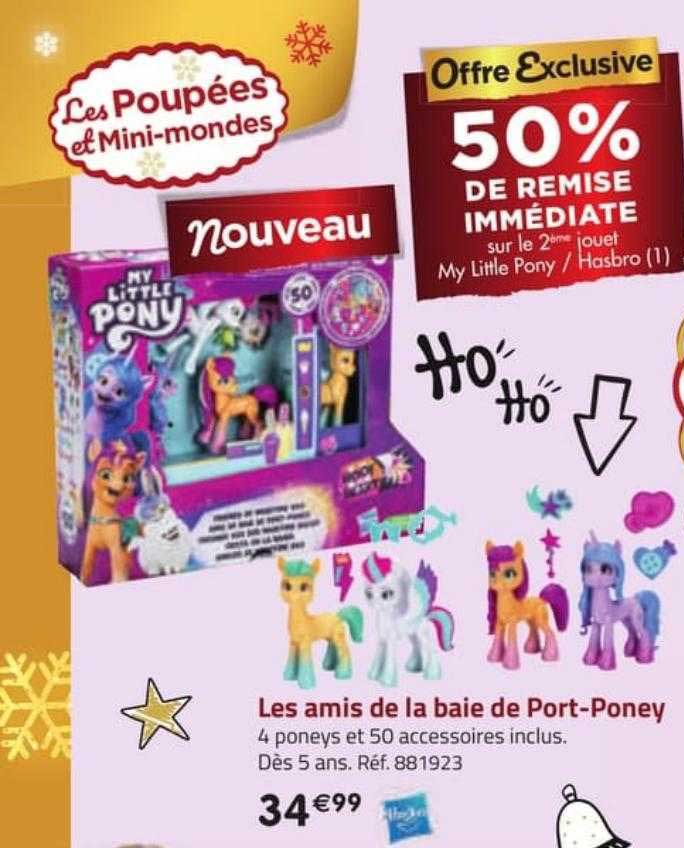 les amis de la baie de port-poney hasbro