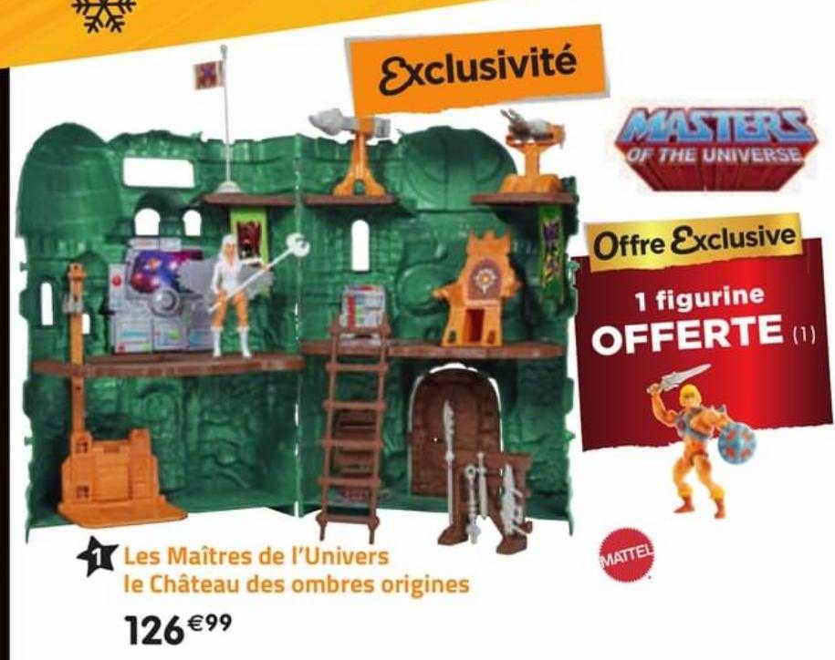 les maîtres de l'univers le château des ombres origines mattel