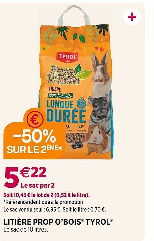 litière prop o'bois' tyrol