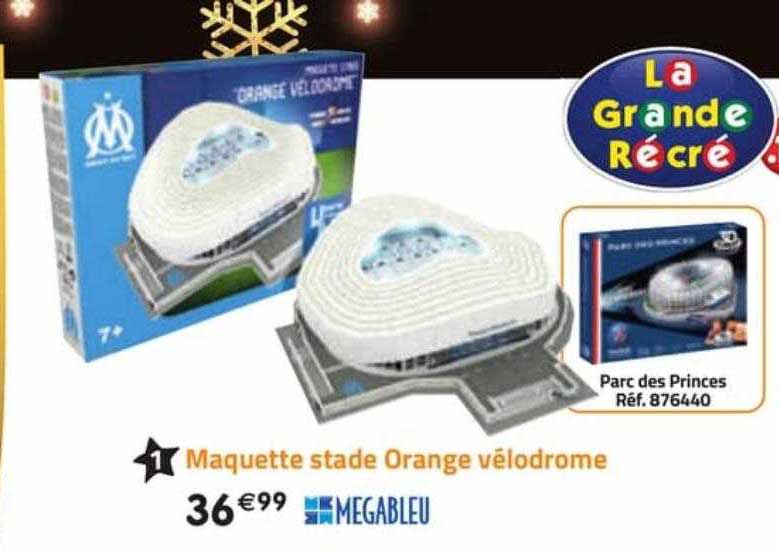 maquette stade orange vélodrome mégableu