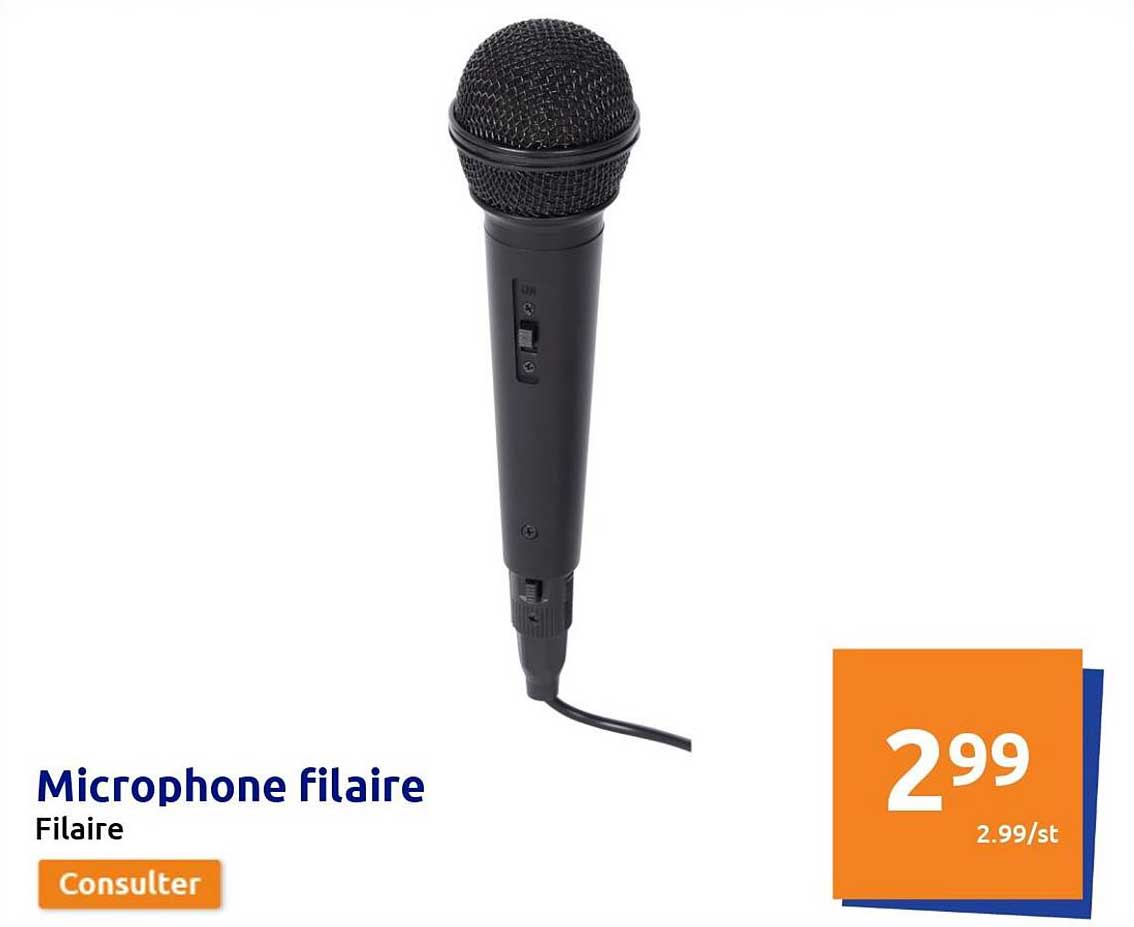 microphone filaire