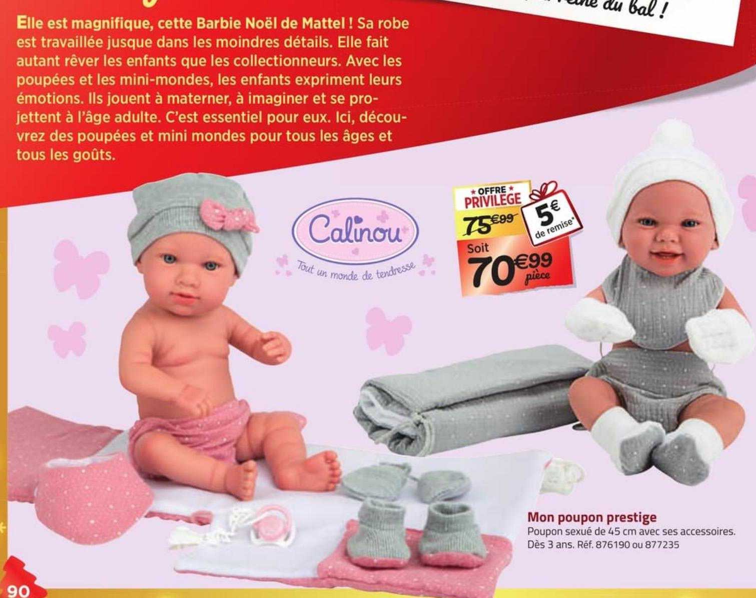 mon poupon prestige calinou