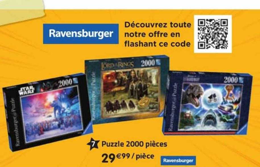 Puzzle 2000 Pièces Ravensburger