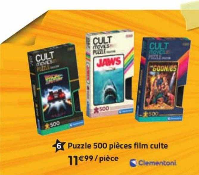 puzzle 500 pièces film culte clementoni