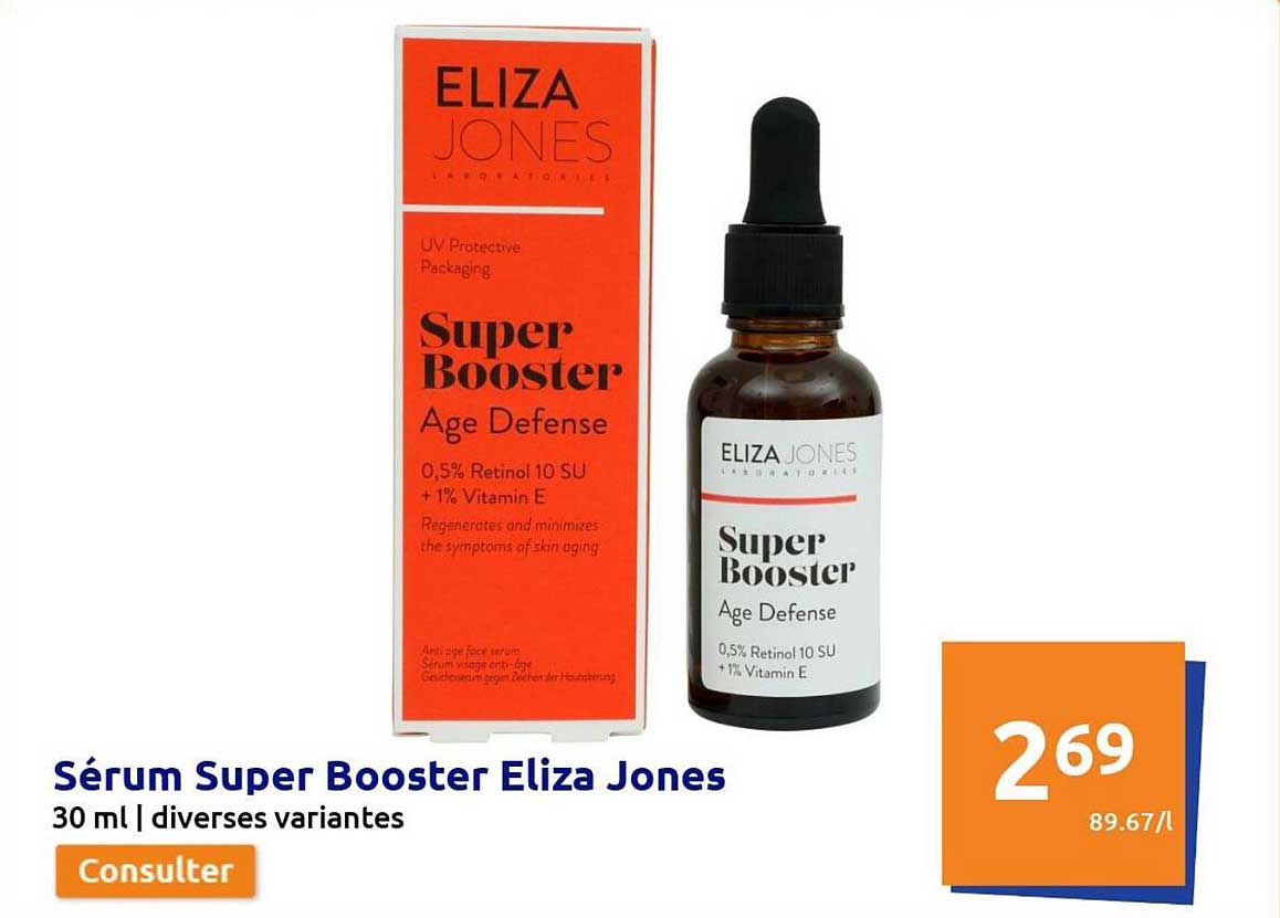 sérum super booster eliza jones