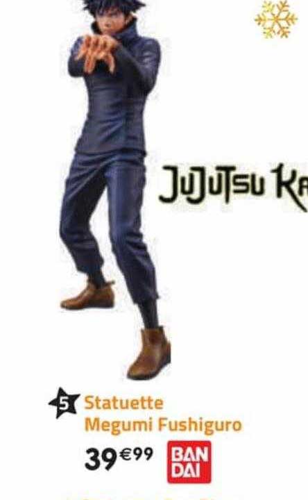 statuette megumi fushiguro bandai