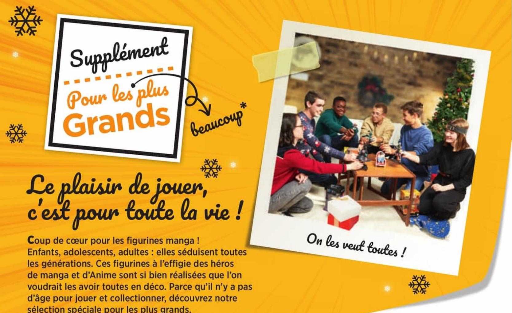 supplément pour les plus grands