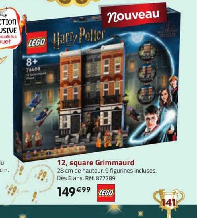 12, square grimmaurd lego harry potter