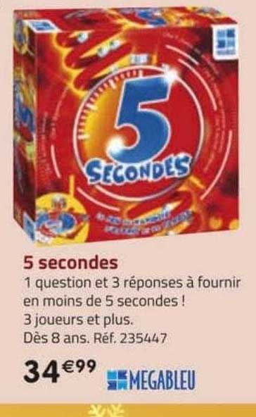 5 secondes megableu