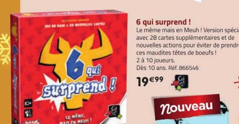 6 qui surprend!