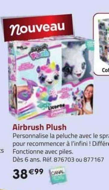 airbrush plush canal toys