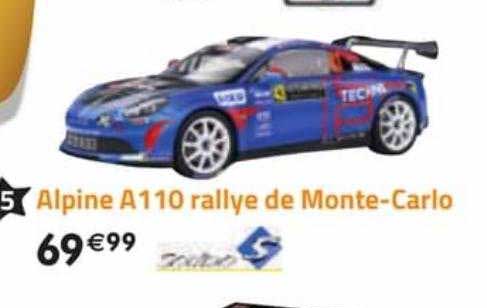 alpine a110 rallye de monte-carlo