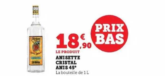 Anisette Cristal Anis 45°