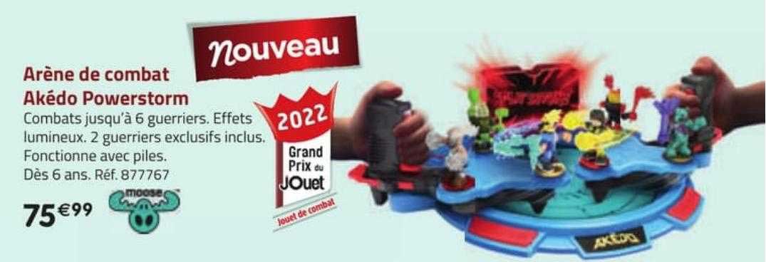 arène de combat akédo powerstorm moose