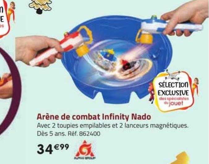 arène de combat infinity nado alpha group