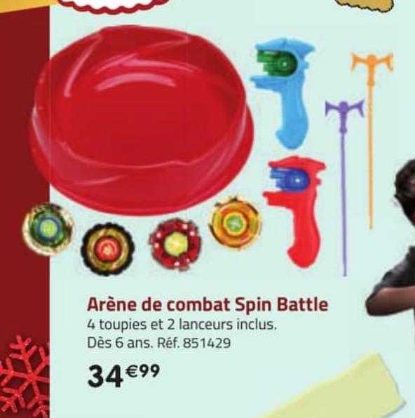 Arène De Combat Spin Battle
