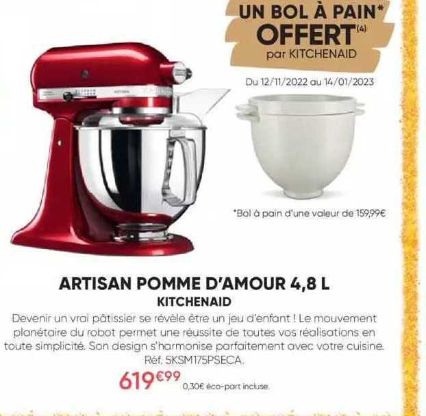 Artisan Pomme D'amour 4,8l Kitchenaid