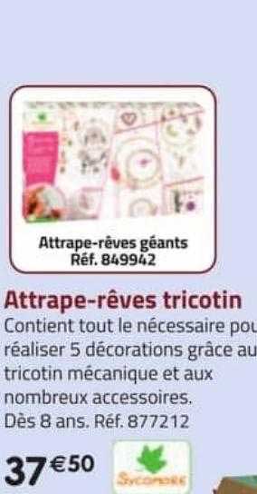 attrape-rêves tricotin