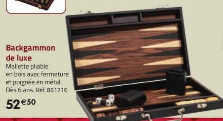 backgammon de luxe
