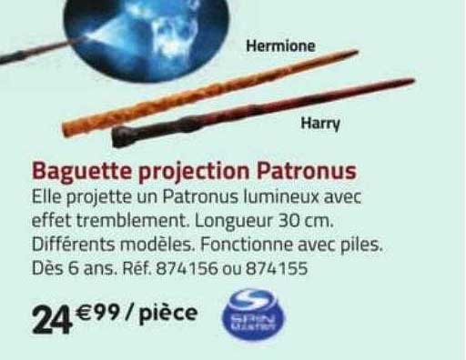 baguette projection patronus spin master