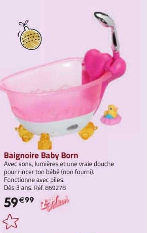baignoire baby born