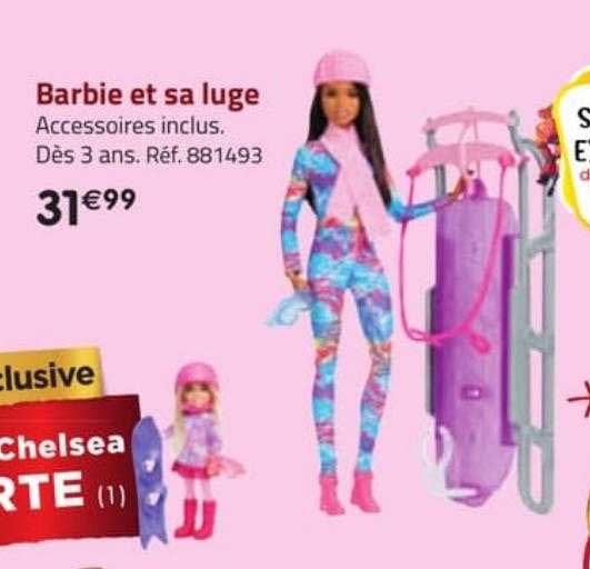 barbie et asa luge