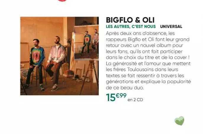 bigflo & oli - les autres, c'est nous - universal