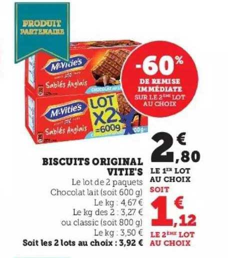 biscuits original vitie's