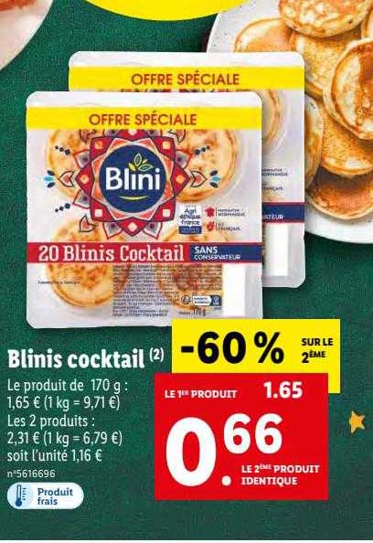Blinis Cocktail